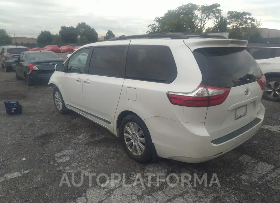 TOYOTA SIENNA 2015 vin 5TDDK3DC9FS118023 from auto auction Iaai