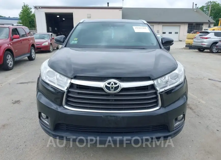 TOYOTA HIGHLANDER 2015 vin 5TDDKRFH2FS200784 from auto auction Iaai