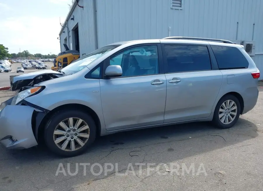 TOYOTA SIENNA 2017 vin 5TDDZ3DC2HS178756 from auto auction Iaai