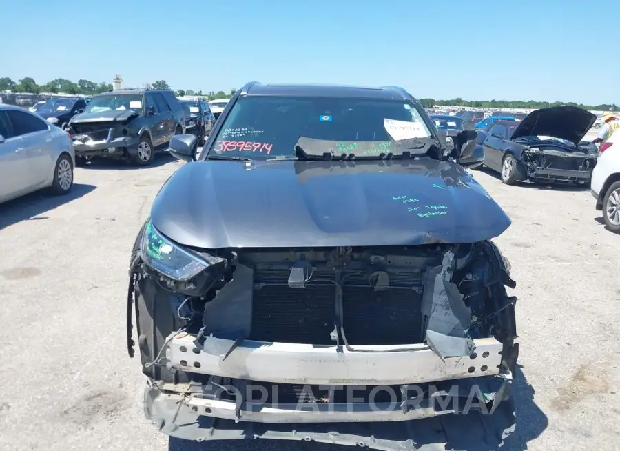 TOYOTA HIGHLANDER 2020 vin 5TDGZRBHXLS006577 from auto auction Iaai