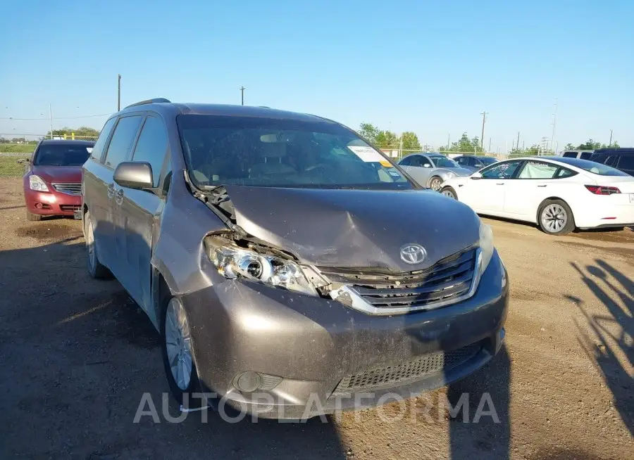 TOYOTA SIENNA 2015 vin 5TDJK3DC4FS120023 from auto auction Iaai