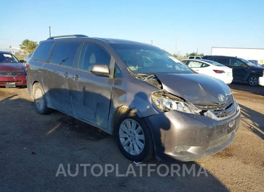 TOYOTA SIENNA 2015 vin 5TDJK3DC4FS120023 from auto auction Iaai