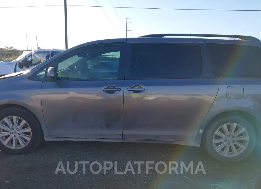 TOYOTA SIENNA 2015 vin 5TDJK3DC4FS120023 from auto auction Iaai