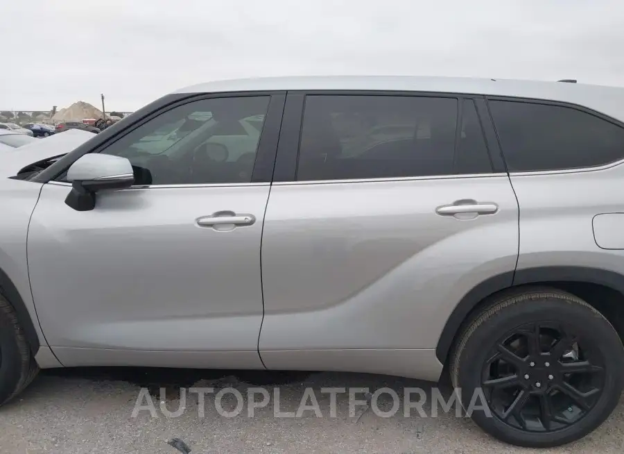 TOYOTA HIGHLANDER 2024 vin 5TDKDRAH4RS050898 from auto auction Iaai