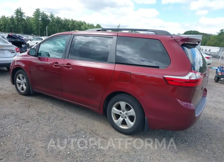 TOYOTA SIENNA 2015 vin 5TDKK3DC1FS552914 from auto auction Iaai