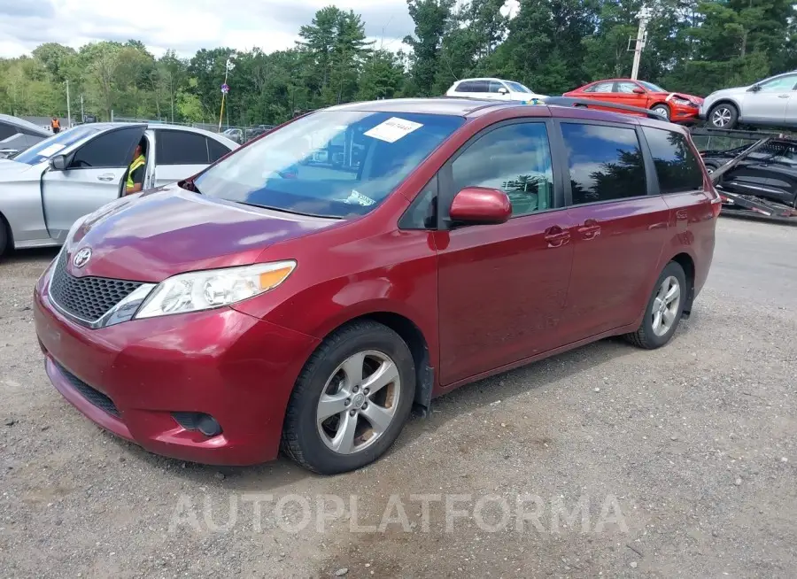 TOYOTA SIENNA 2015 vin 5TDKK3DC1FS552914 from auto auction Iaai