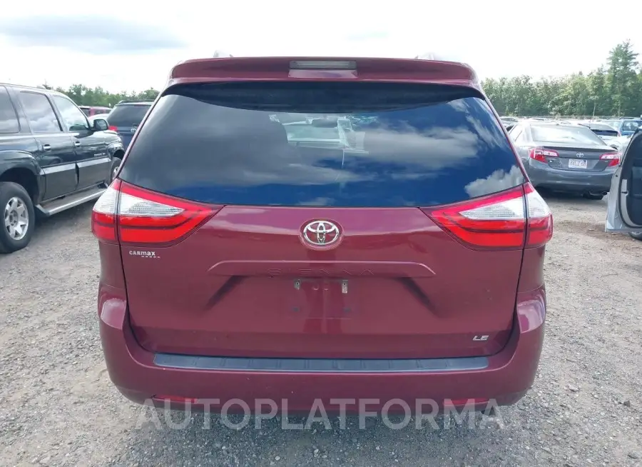 TOYOTA SIENNA 2015 vin 5TDKK3DC1FS552914 from auto auction Iaai