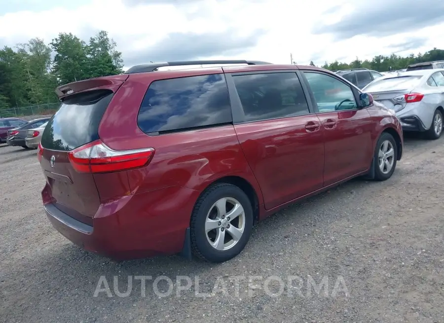 TOYOTA SIENNA 2015 vin 5TDKK3DC1FS552914 from auto auction Iaai