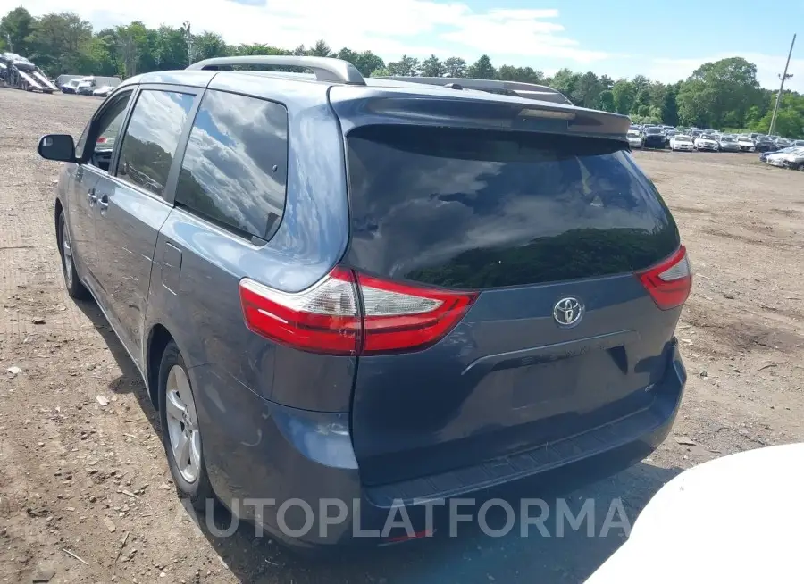 TOYOTA SIENNA 2015 vin 5TDKK3DC5FS609017 from auto auction Iaai