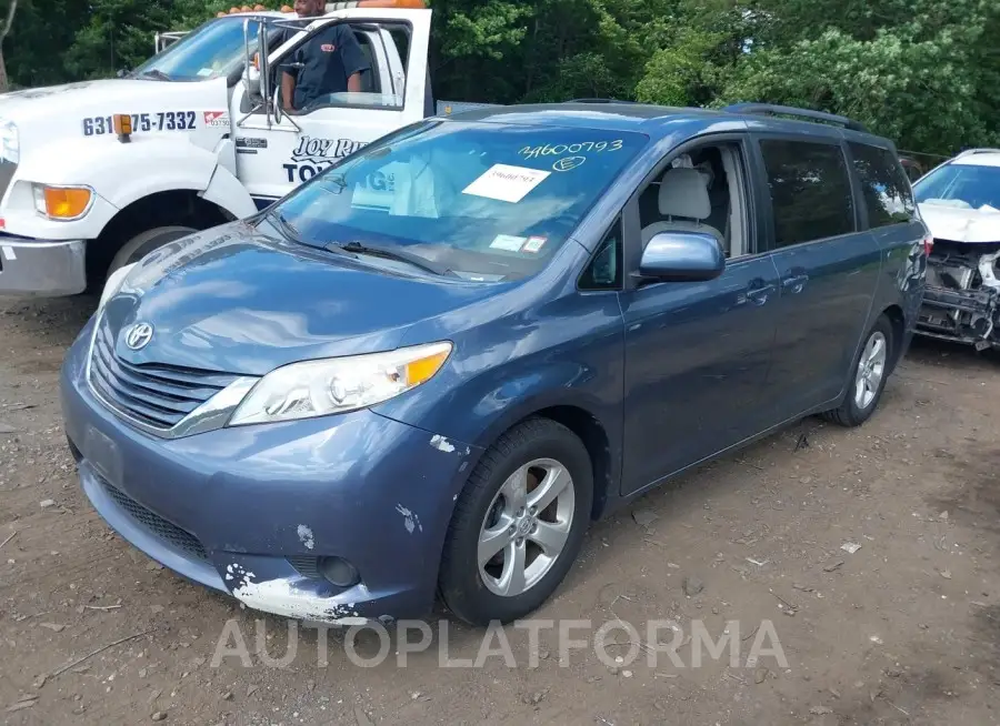 TOYOTA SIENNA 2015 vin 5TDKK3DC5FS609017 from auto auction Iaai