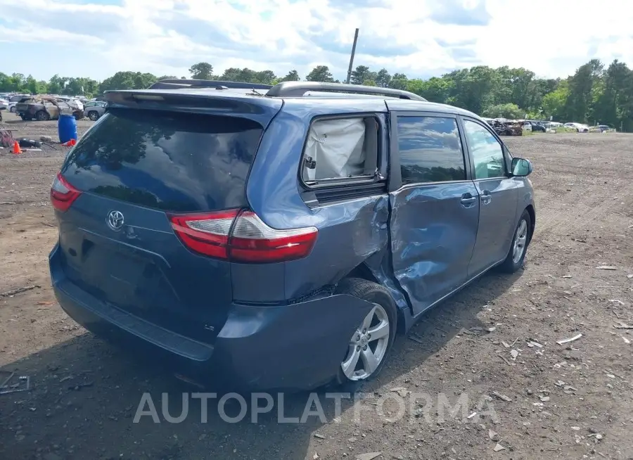 TOYOTA SIENNA 2015 vin 5TDKK3DC5FS609017 from auto auction Iaai