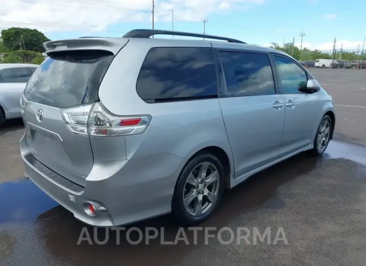 TOYOTA SIENNA 2017 vin 5TDXZ3DC8HS832463 from auto auction Iaai