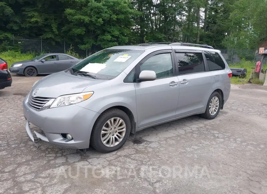 TOYOTA SIENNA 2015 vin 5TDYK3DCXFS663729 from auto auction Iaai