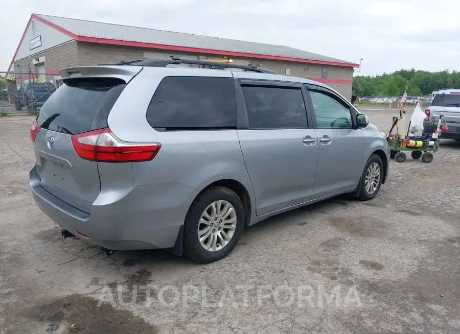 TOYOTA SIENNA 2015 vin 5TDYK3DCXFS663729 from auto auction Iaai