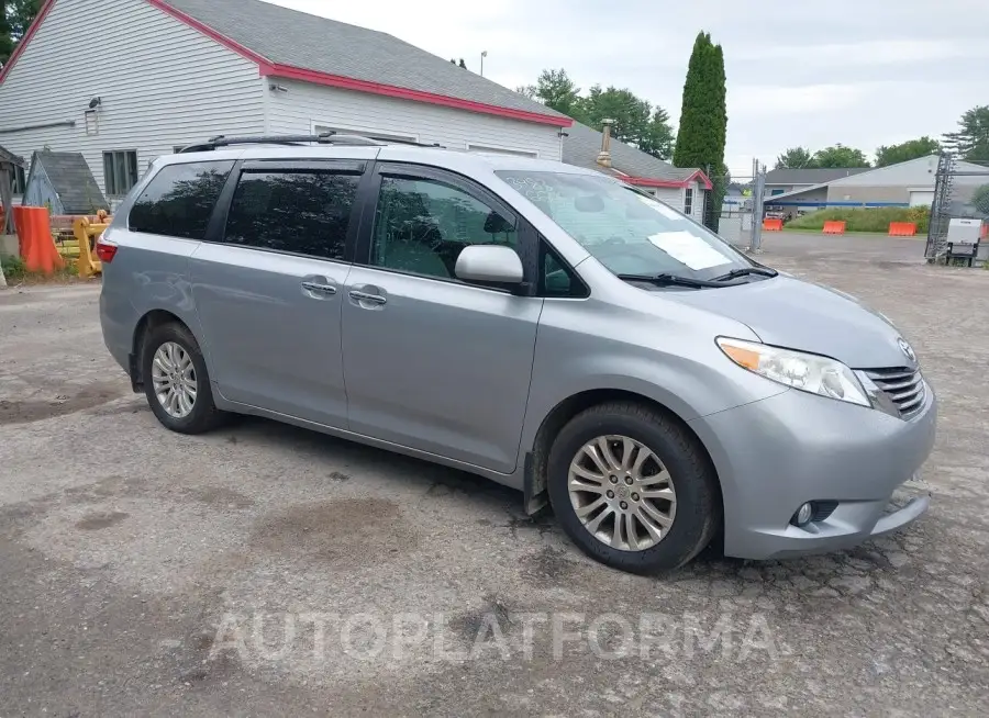 TOYOTA SIENNA 2015 vin 5TDYK3DCXFS663729 from auto auction Iaai