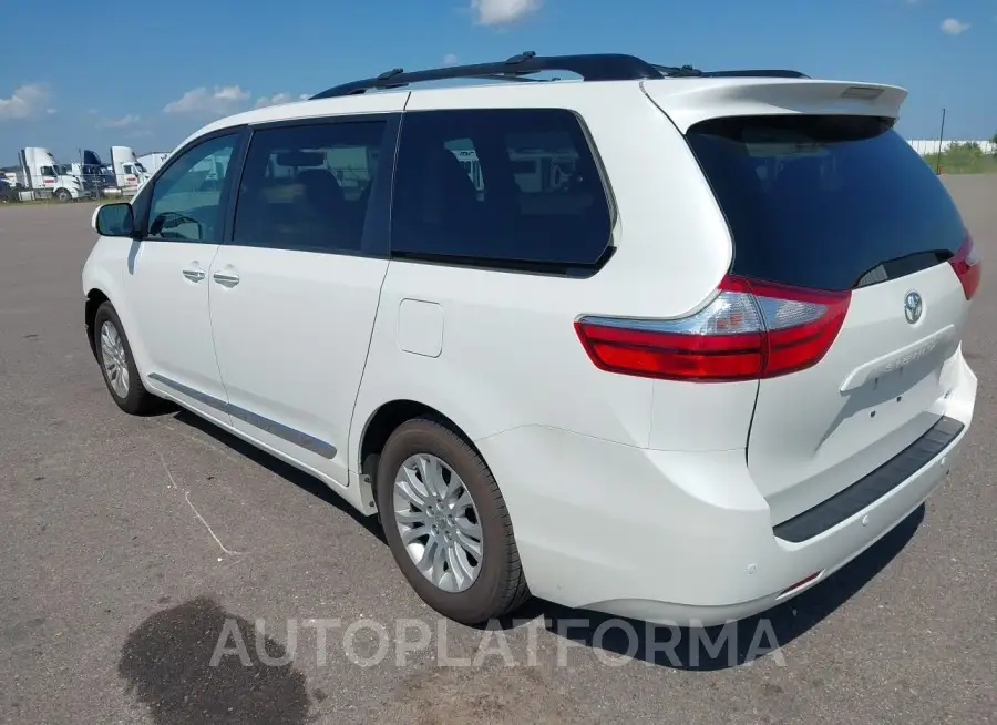 TOYOTA SIENNA 2016 vin 5TDYK3DCXGS762990 from auto auction Iaai