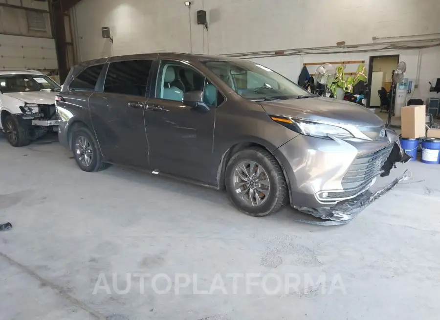 TOYOTA SIENNA 2022 vin 5TDYRKEC8NS102822 from auto auction Iaai