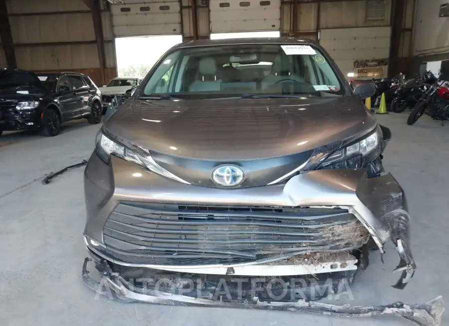 TOYOTA SIENNA 2022 vin 5TDYRKEC8NS102822 from auto auction Iaai