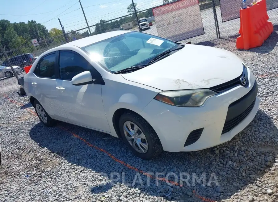 TOYOTA COROLLA 2015 vin 5YFBURHE5FP305963 from auto auction Iaai