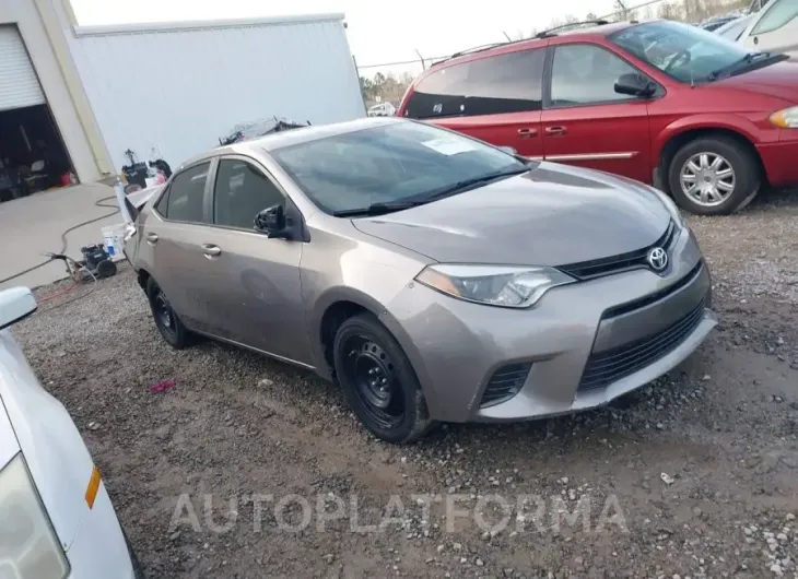 TOYOTA COROLLA 2016 vin 5YFBURHE6GP409329 from auto auction Iaai