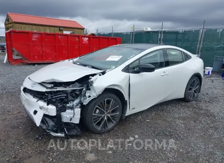 TOYOTA PRIUS 2024 vin JTDADABU5R3011487 from auto auction Iaai