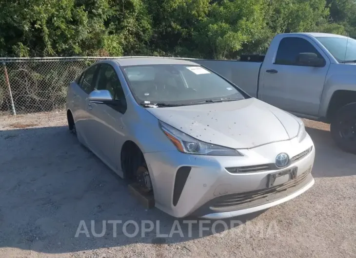 TOYOTA PRIUS 2021 vin JTDKAMFU5M3140623 from auto auction Iaai