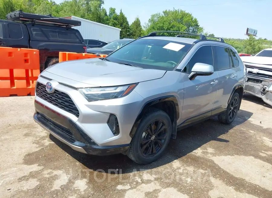 TOYOTA RAV4 HYBRID 2023 vin JTM16RFV6PD109110 from auto auction Iaai