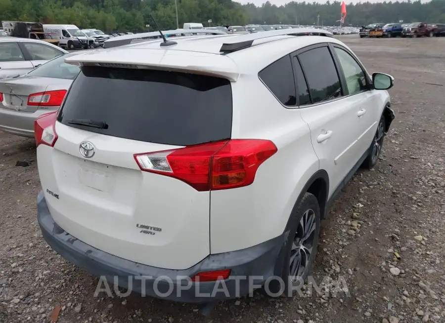 TOYOTA RAV4 2015 vin JTMDFREV8FJ046140 from auto auction Iaai