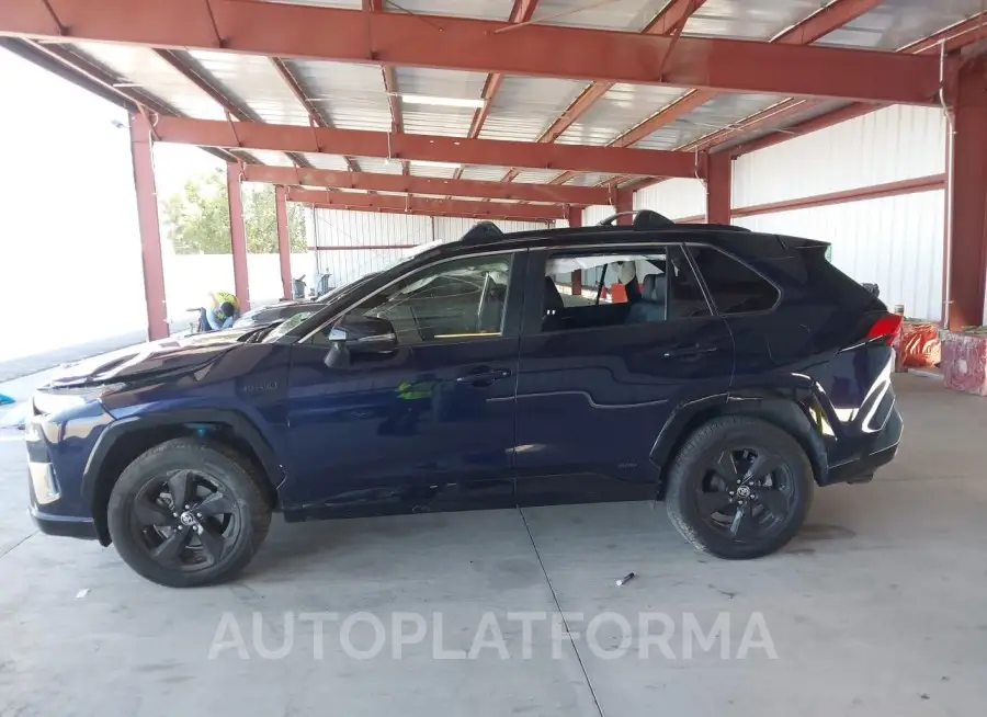 TOYOTA RAV4 HYBRID 2021 vin JTME6RFVXMJ009011 from auto auction Iaai