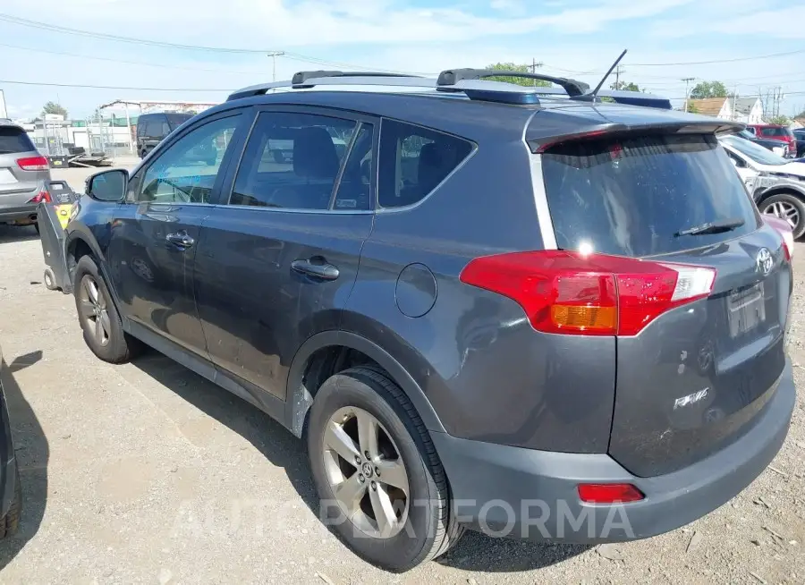 TOYOTA RAV4 2015 vin JTMRFREV9FJ050199 from auto auction Iaai