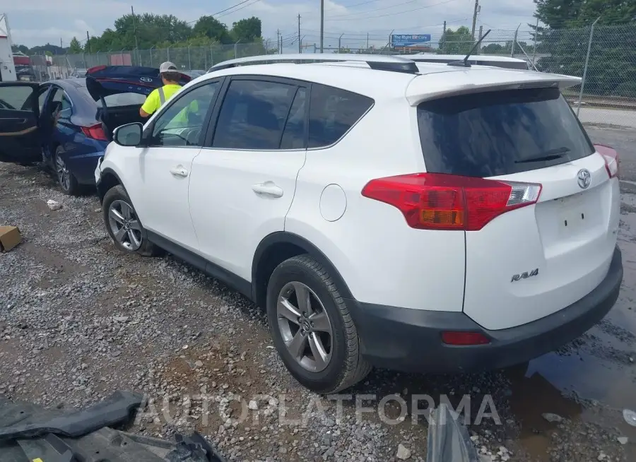 TOYOTA RAV4 2015 vin JTMWFREV5FJ036724 from auto auction Iaai