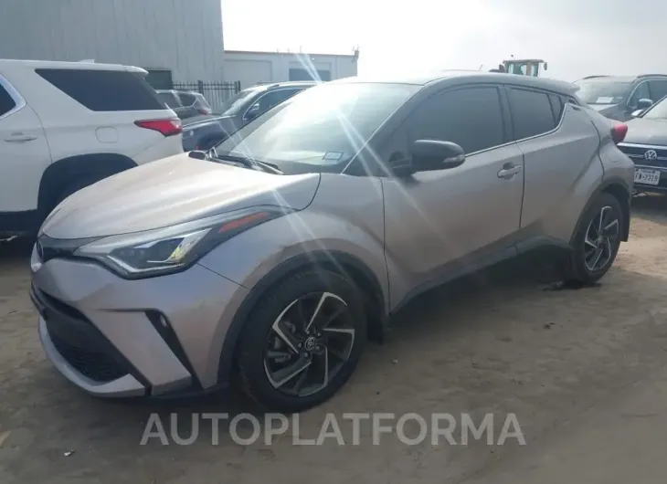 TOYOTA C-HR 2020 vin JTNKHMBX2L1080107 from auto auction Iaai