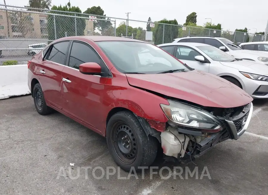 NISSAN SENTRA 2017 vin 3N1AB7AP2HY244871 from auto auction Iaai