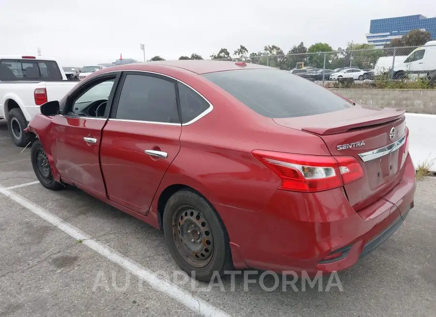 NISSAN SENTRA 2017 vin 3N1AB7AP2HY244871 from auto auction Iaai