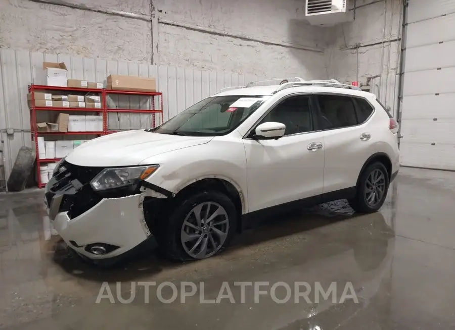 NISSAN ROGUE 2016 vin 5N1AT2MT5GC746038 from auto auction Iaai