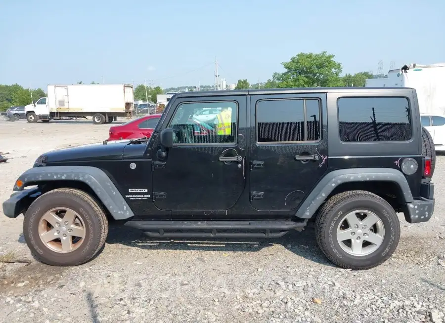 JEEP WRANGLER UNLIMITED 2016 vin 1C4BJWDG5GL202096 from auto auction Iaai