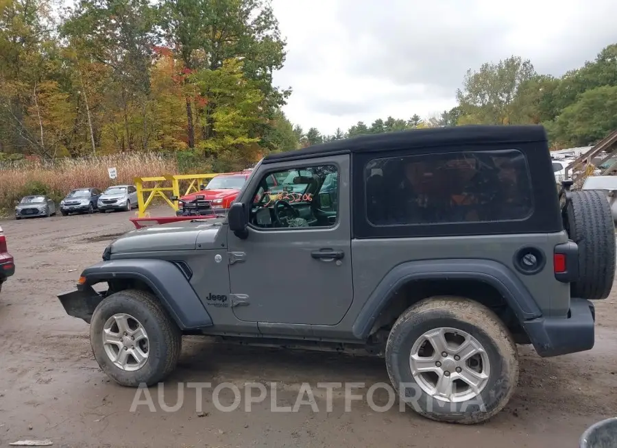 JEEP WRANGLER 2021 vin 1C4GJXAN3MW762031 from auto auction Iaai