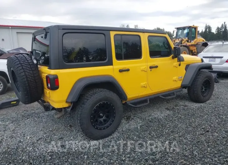 JEEP WRANGLER UNLIMITED 2020 vin 1C4HJXDG9LW287646 from auto auction Iaai