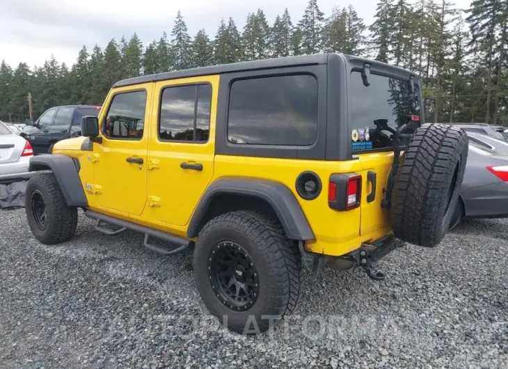 JEEP WRANGLER UNLIMITED 2020 vin 1C4HJXDG9LW287646 from auto auction Iaai