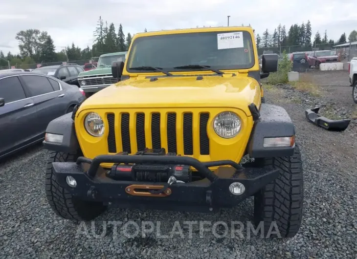 JEEP WRANGLER UNLIMITED 2020 vin 1C4HJXDG9LW287646 from auto auction Iaai