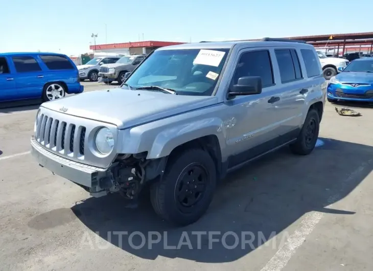 JEEP PATRIOT 2016 vin 1C4NJPBB3GD699864 from auto auction Iaai