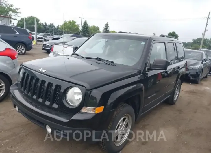 JEEP PATRIOT 2017 vin 1C4NJRBB3HD143437 from auto auction Iaai