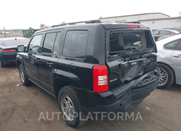 JEEP PATRIOT 2017 vin 1C4NJRBB3HD143437 from auto auction Iaai