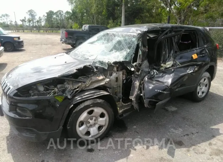 JEEP CHEROKEE 2015 vin 1C4PJLAB0FW701074 from auto auction Iaai