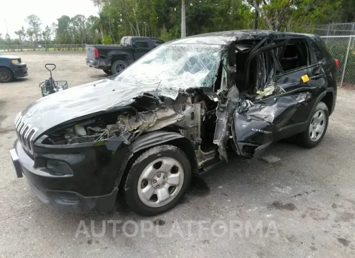 JEEP CHEROKEE 2015 vin 1C4PJLAB0FW701074 from auto auction Iaai