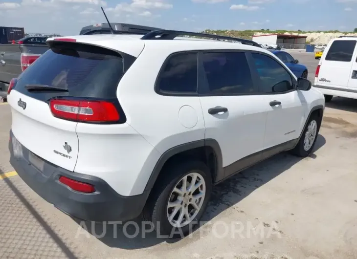 JEEP CHEROKEE 2015 vin 1C4PJLABXFW761802 from auto auction Iaai