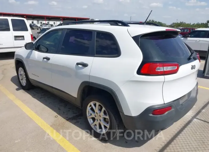 JEEP CHEROKEE 2015 vin 1C4PJLABXFW761802 from auto auction Iaai