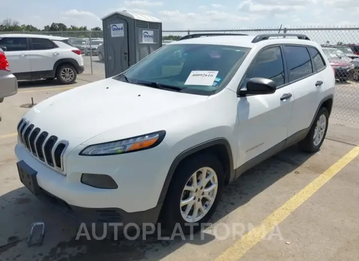 JEEP CHEROKEE 2015 vin 1C4PJLABXFW761802 from auto auction Iaai