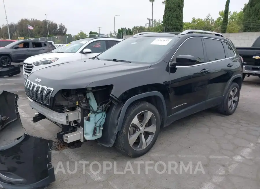 JEEP CHEROKEE 2020 vin 1C4PJLDB5LD648830 from auto auction Iaai