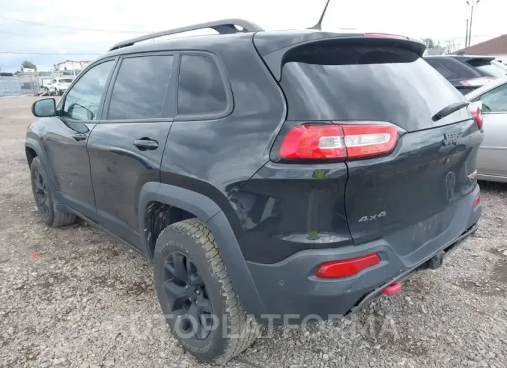 JEEP CHEROKEE 2015 vin 1C4PJMBS8FW624765 from auto auction Iaai